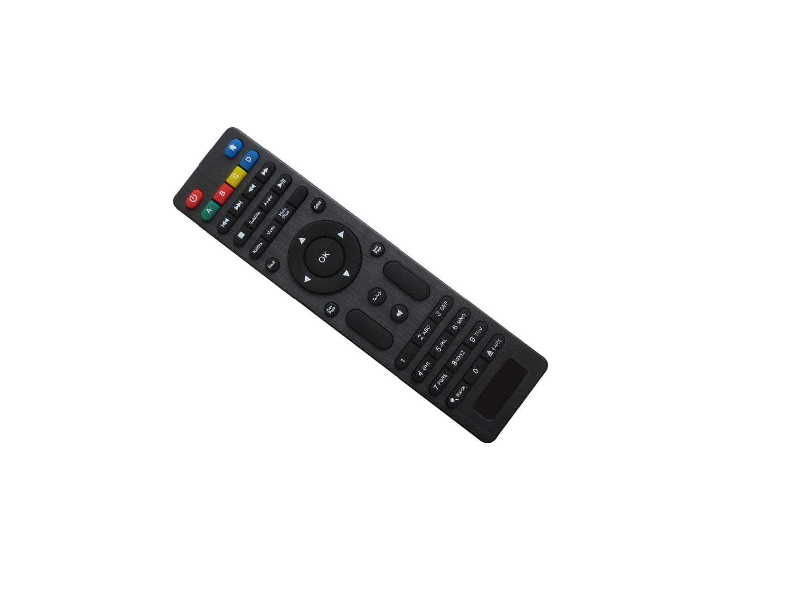 Universal Replacement Remote Control Fit for WD Western Digital WDBACB0010HBK WDBACB0020HBK Elements Play Video Recorder WDTV HDTV Live HD TV Media Player