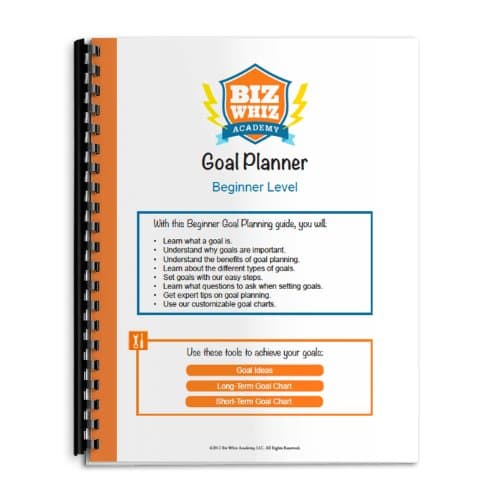 Easy Goal Setting for Kids 7-11: Beginner Goal Planner Skill Building Workbook with Tools