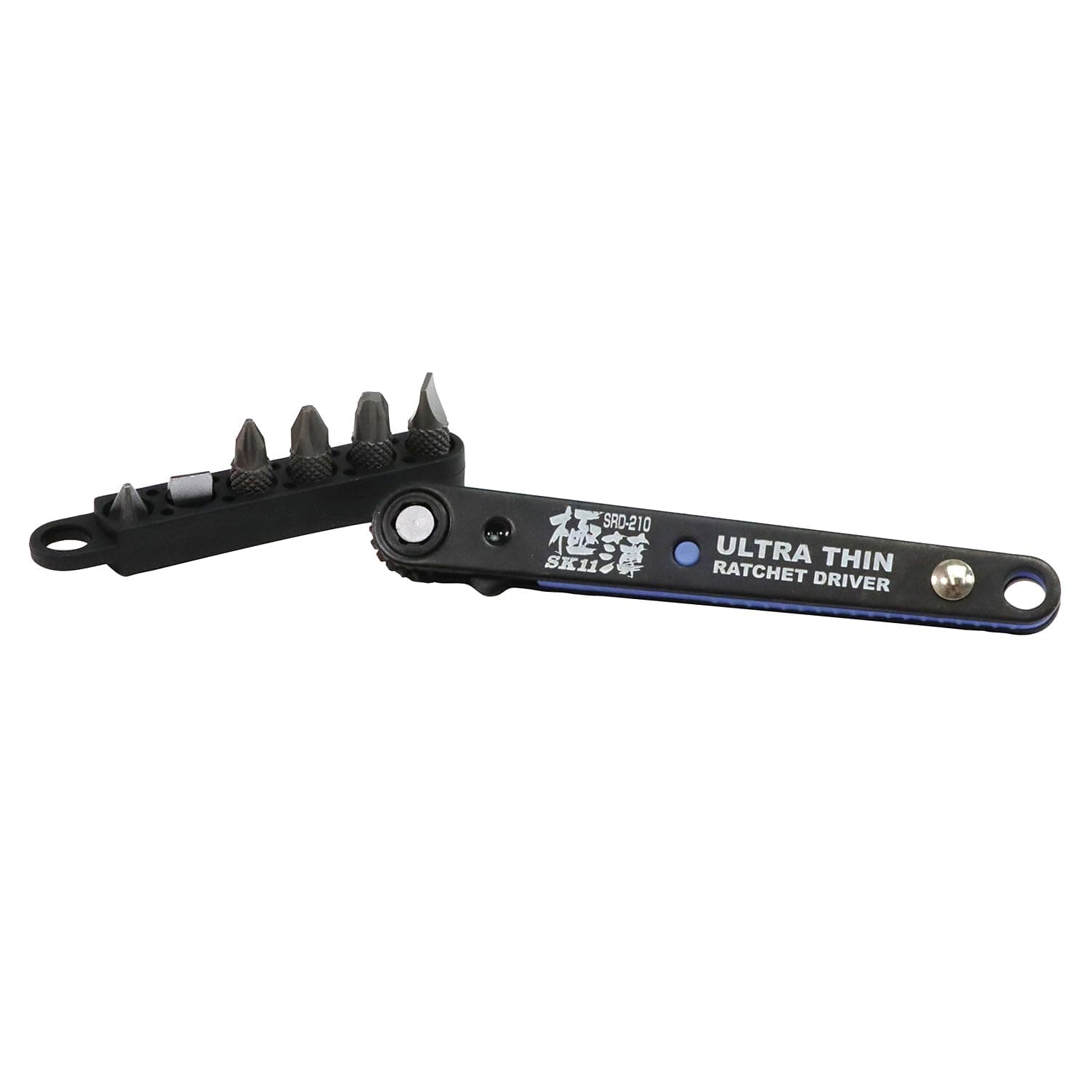 SK11 SRD-210 Ultra Thin Ratchet Driver, 20 Gear Counts