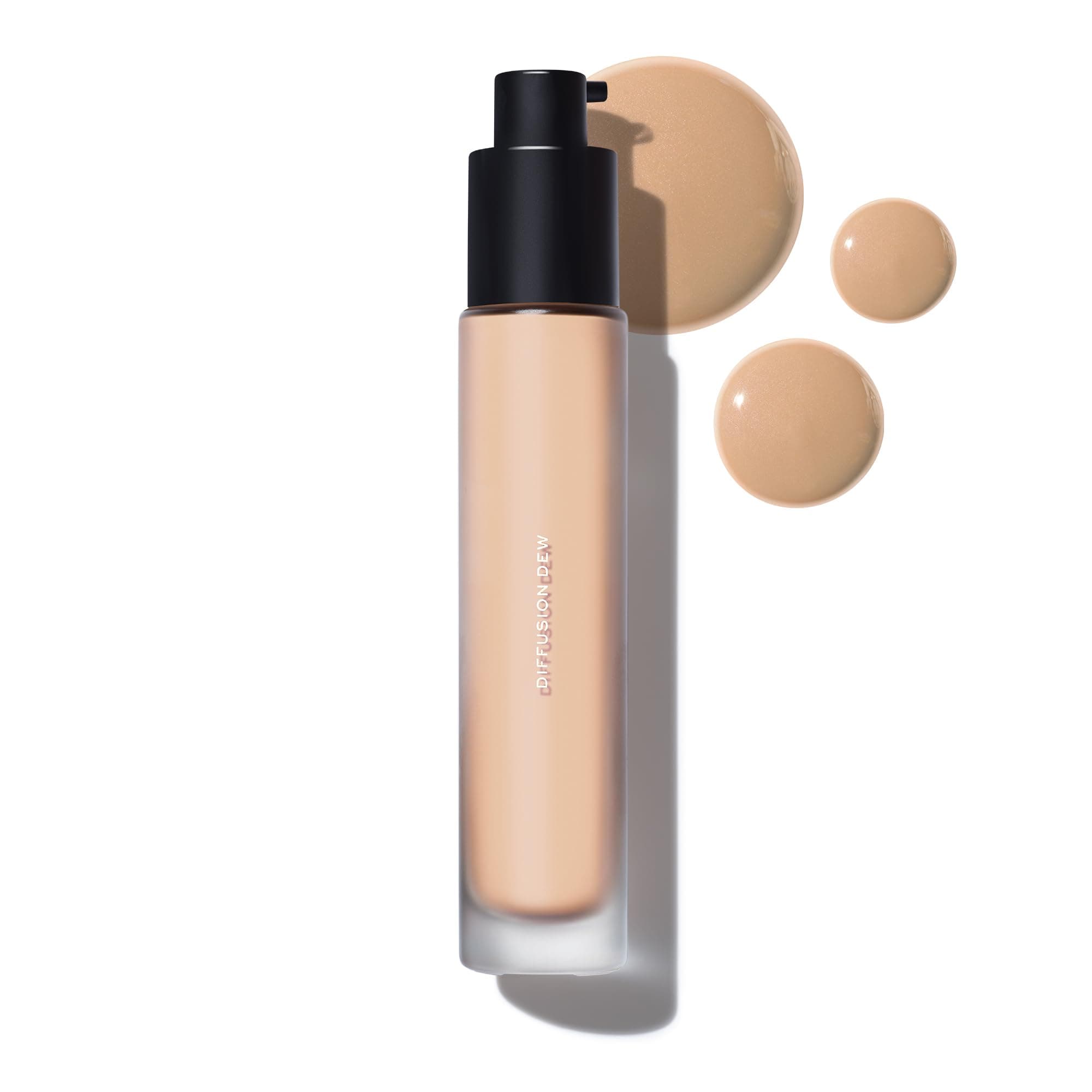Beauty Diffusion Dew Skin Tint. Sheer to Medium Coverage Radiant Finish. Blurring, Smoothing, and Brightening for Glowing Complexion. Enhanced with Niacinamide and Adenosine. Neutral 02