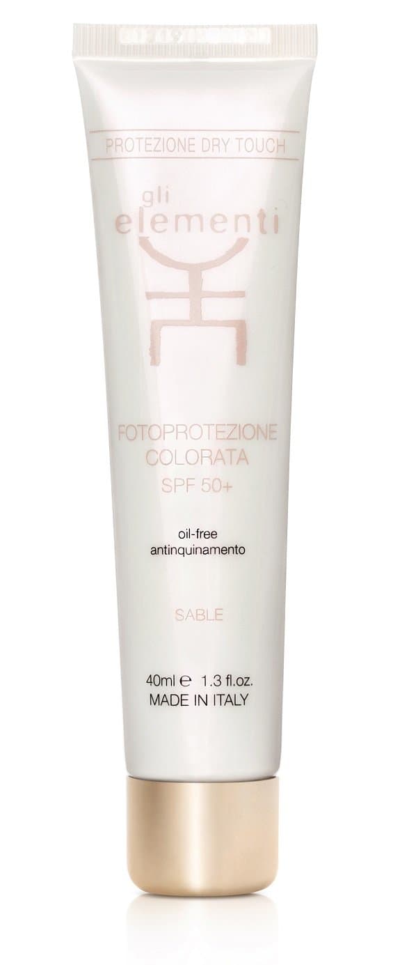 Gli Elementi - Tinted sunscreen SPF 50+ PA+++ - 40ml