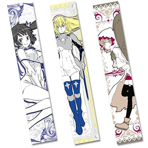 Minnano-Kuji Is It Wrong to Try to Pick Up Girls in a Dungeon D Award queue Muffler towel 3set Familia Myth Liliruca Aiz Wallenstein