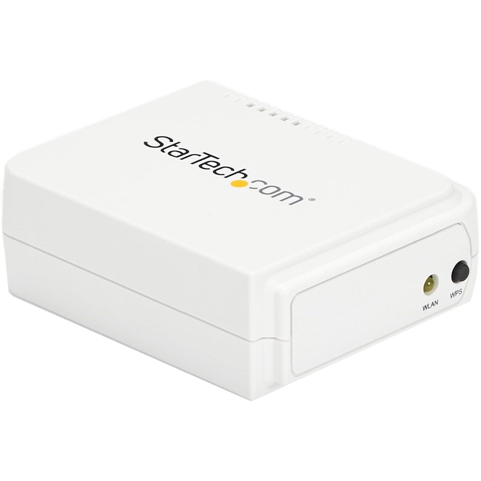StarTech.com 1-Port Wireless N USB 2.0 Network Print Server - 10/100 Mbps Ethernet USB Printer Server Adapter - Windows 10 - 802.11 b/g/n , TAA (PM1115UW)