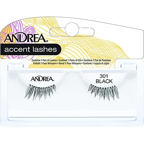 Andrea Lash Accent False Eye Lashes, 301 Black