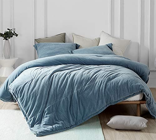 Byourbed Baby Bird Smoke Blue Coma Inducer Comforter Queen 3 Piece