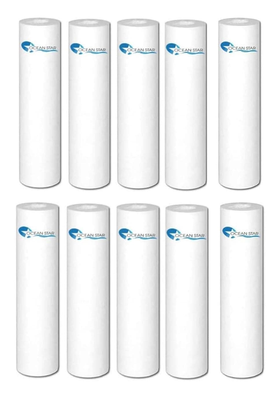 OCEAN STAR TECHNOLOGIES - Spun Filter Candle for Ro Water Purifiers Pack of- (10)