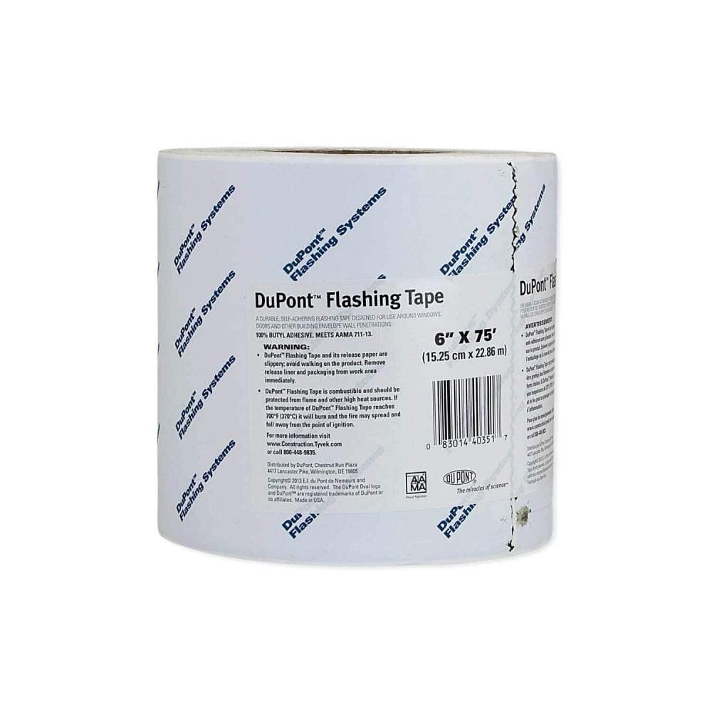 DuPont Tyvek Flashing Tape - 6" x 75' - 1 Roll