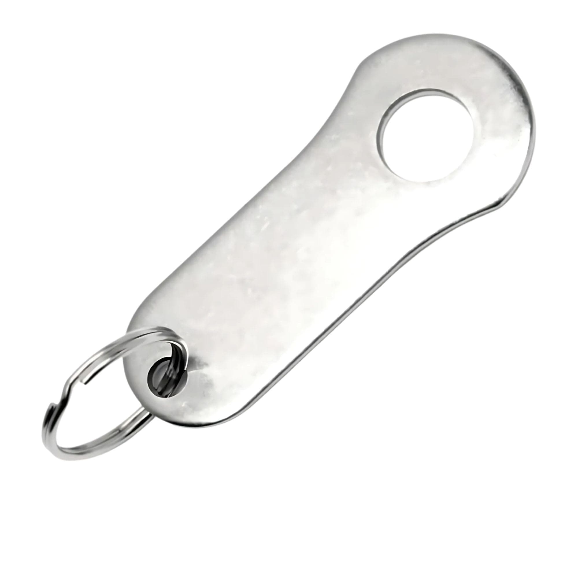 Motorcycle Biker Luck Gremlin Riding Bell Hanger (Original Version), Standard, Silver