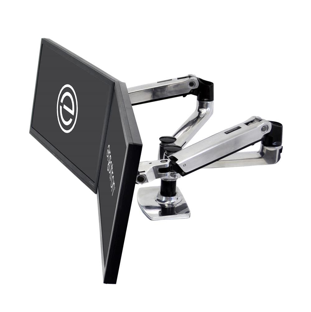 LX Dual Side-by-Side Monitor Arm