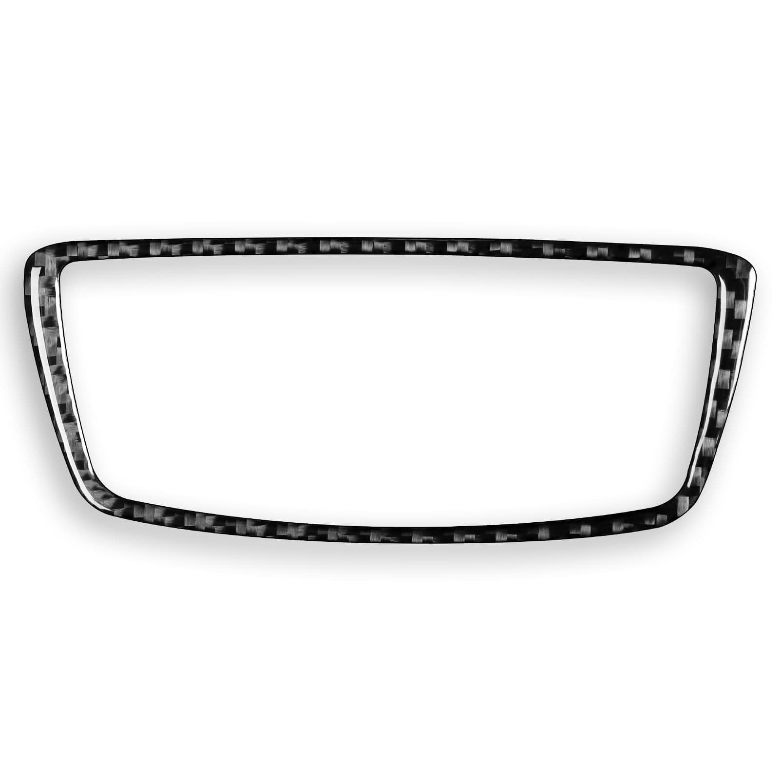 Real 3K Black Carbon Fiber Car Driver Side Headlight Switch Panel Dim Light Control Frame Trim Sticker Auto Interior Accessories Compatible with BMW X1 F48 F49 2016-2022/X2 F39 2018-2022