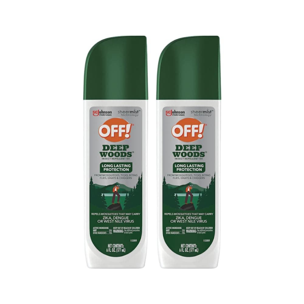 Deep Woods Off! Insect Repellent Pump 6 oz (Pack of 2)