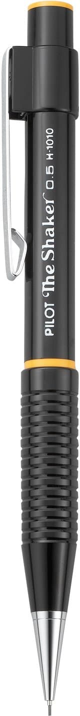 PILOT The Shaker Mechanical Pencil, Black Barrel, 0.5mm HB Lead, Single Pencil (50026)
