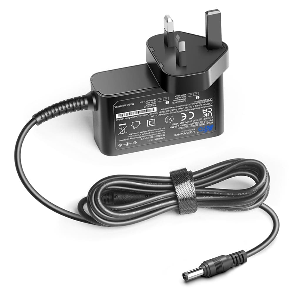 15V AC/DC Adapter for Celestron PowerTank 17 Power Tank 12 Volt Power Station 18771 18777 18774 Telescope Battery Charger Power Supply Adaptor Skywatcher Powerbank/Omegon Power Tank UK Mains Plug