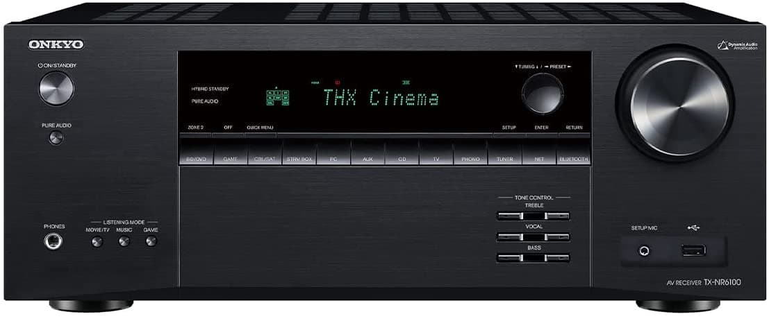 TX-NR6100 7.2 Channel THX Certified Network AV Receiver - Black