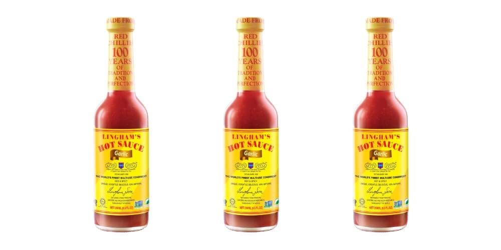 Hot Sauce With Garlic, 12-Ounce Bottle (Pack of 3)