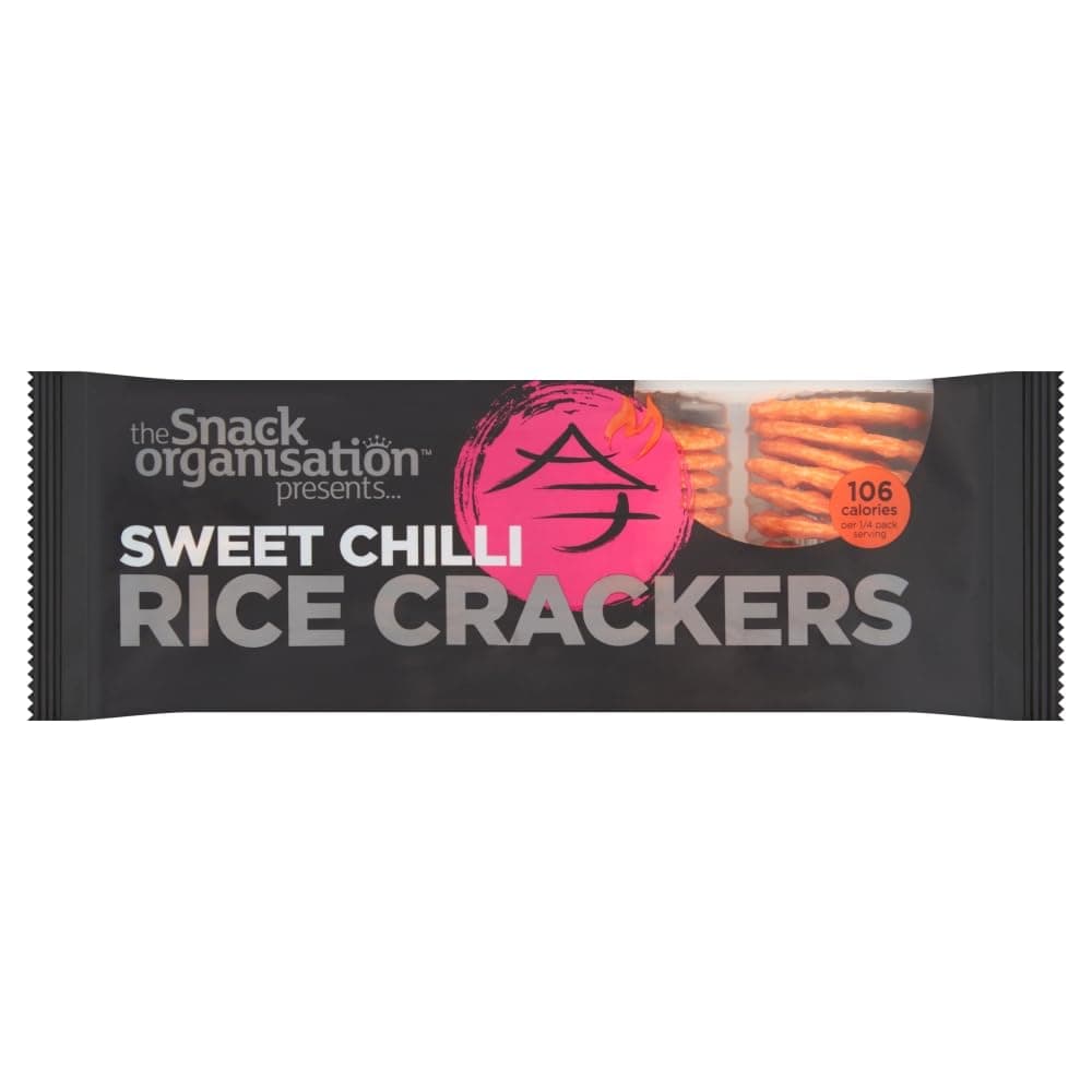 The Snack Organisation Rice Crackers - Sweet Chilli 100 G