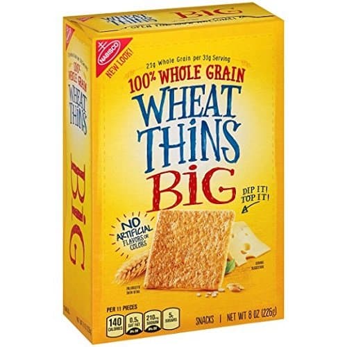 Wheat Thins Big Snacks 226g (Pack of 2)