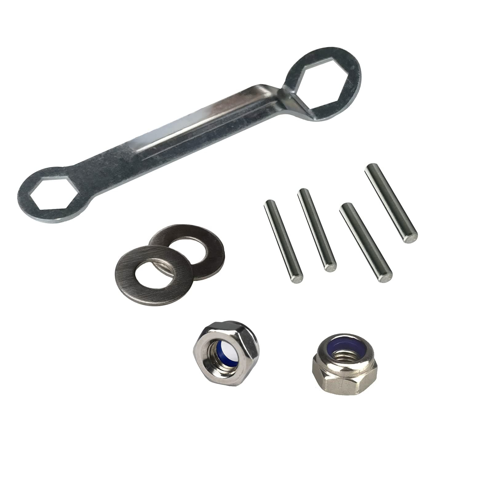 Electric Outboard Motor Propeller Installation Accessories Towing Motor Support and Nut Kit