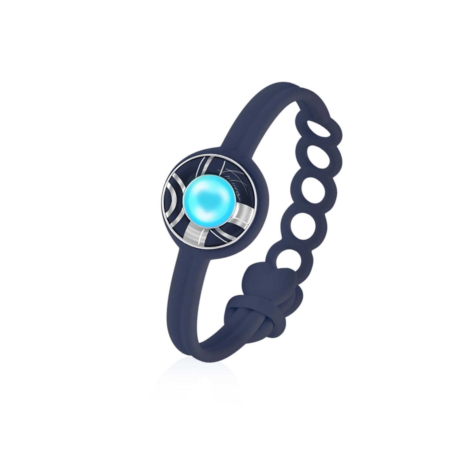 TOTWOO Single Long Distance Touch Bracelets for Couples, Smart Light & Vibration Love Jewelry, Long Distance Valentines Day Gifts for Him Her Women Men, One-to-One Bluetooth Pairing via App