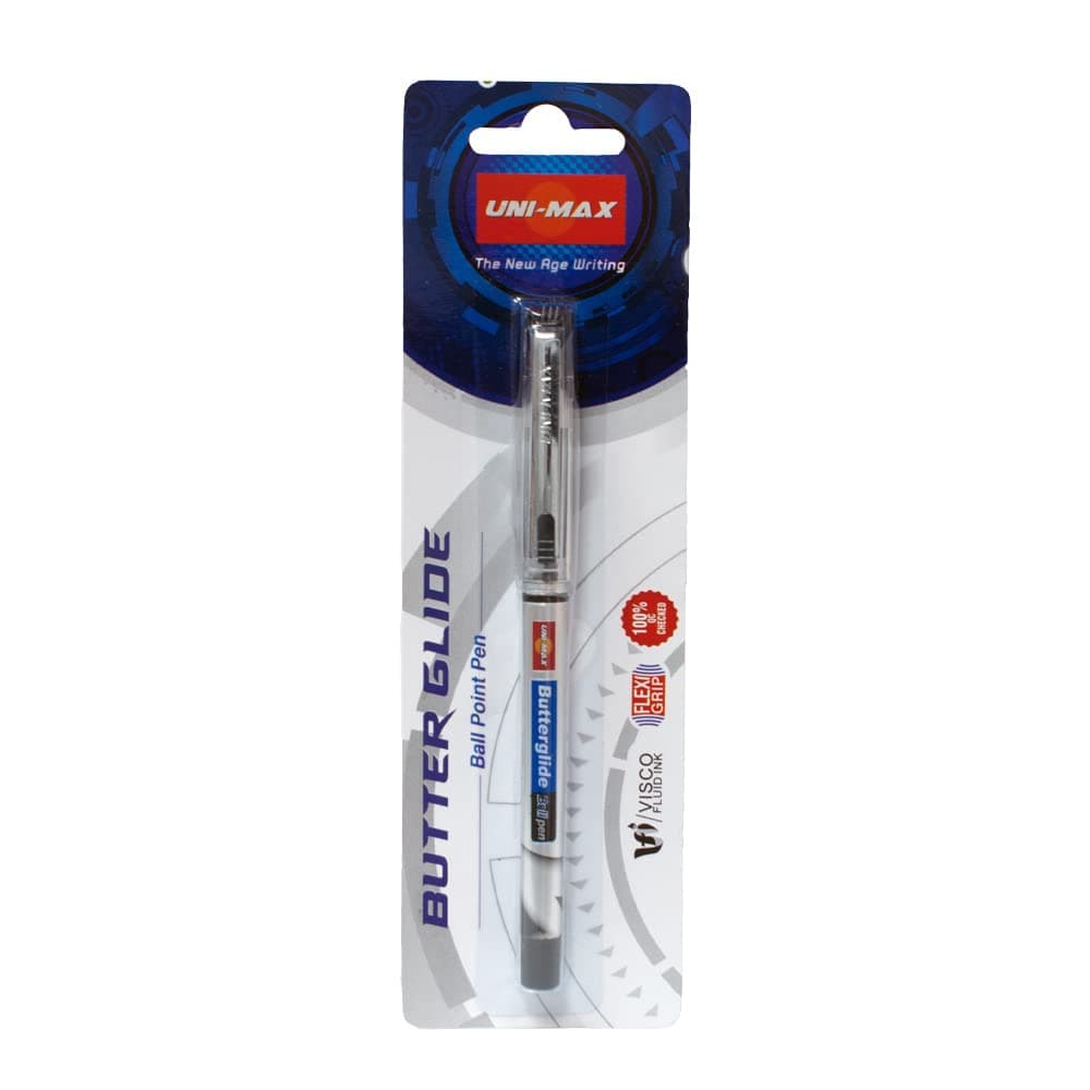 Unimax Butter Glide Ballpoint Pen – Blue