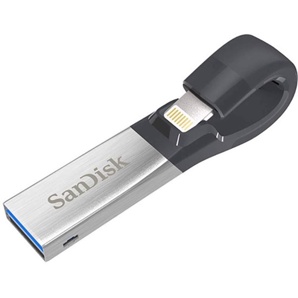 SanDisk 128GB iXpand Flash Drive for iPhone and iPad - SDIX30C-128G-GN6NE
