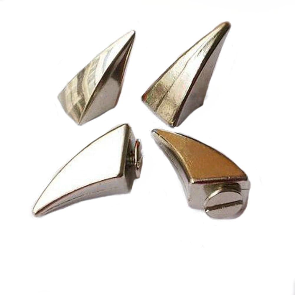 AutoM 20pcs Punk Rock Dragon Claw Spikes Studs Nailhead for DIY Shoes Decor Craft Gift