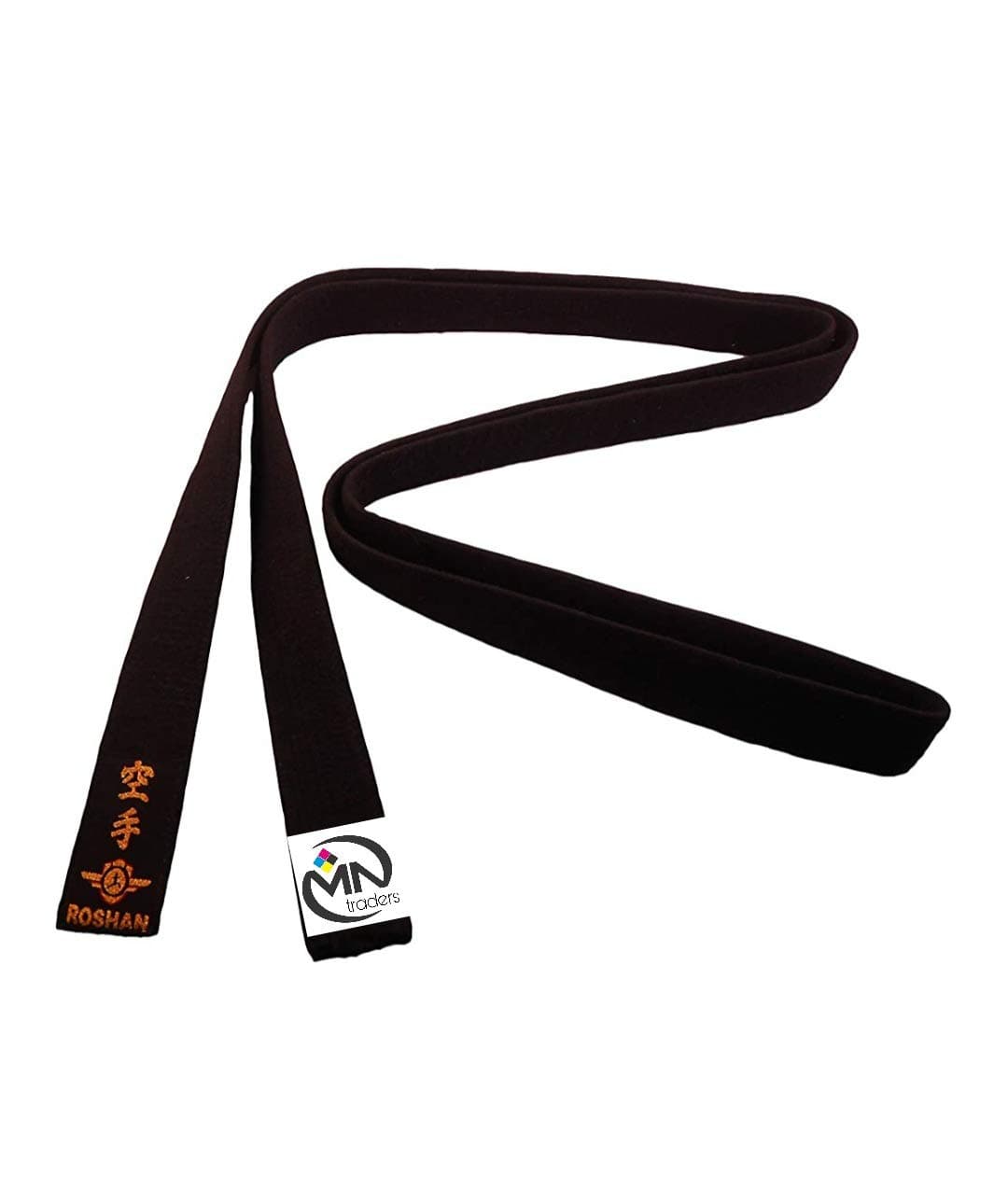 Cotton All India Approved Karate Belt, Black