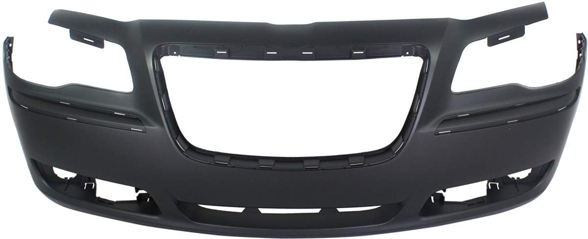 Garage-Pro Bumper Cover Compatible with 2011-2014 Chrysler 300 Primed With Adaptive Cruise Control and Fog Light Holes Front CAPA