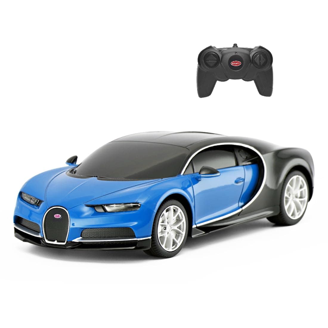 PowerTRC Official Licensed Bugatti Remote Control Car RC Bugatti Cars Bugatti Chiron Toy Model Car 1:24 Electric Sport Racing Toy Car Model Vehicle Licensed Car Series for Adults Boys