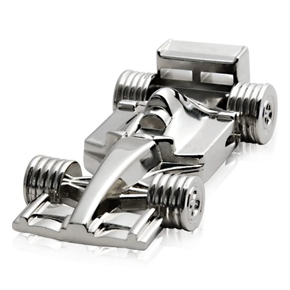 Racing Car 8GB - Beautiful Quality USB Flash Pen Drive Memory Thumb Stick Data Storage Silver Color Metal