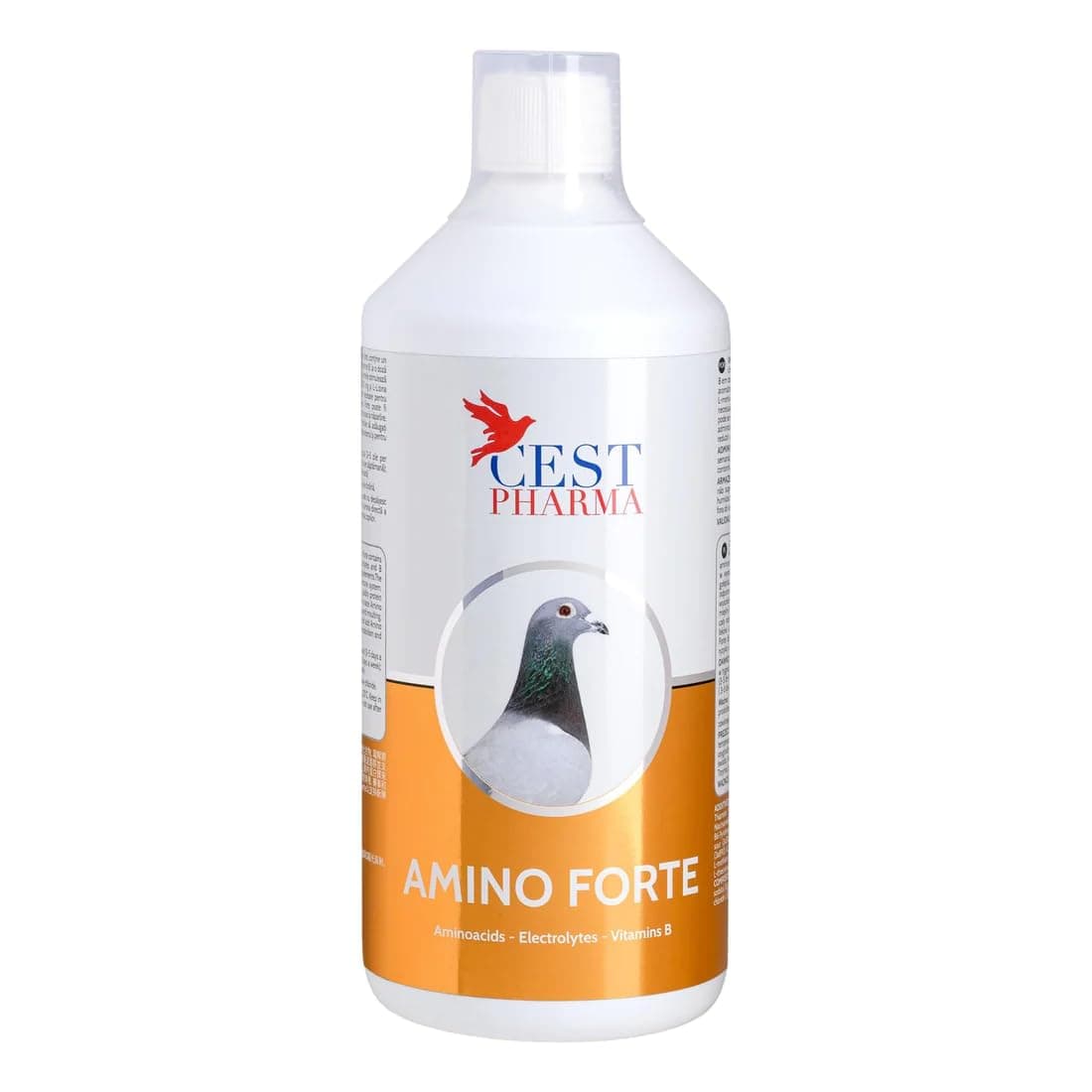 Cest Pharma Amino Forte for Pigeons 1000 ml A Complementary Feed Supplement for Pigeons WHICH Contains an Optimal Mix of Amino ACIDS, CARBOHYDRATES, Electrolytes and B Vitamins.