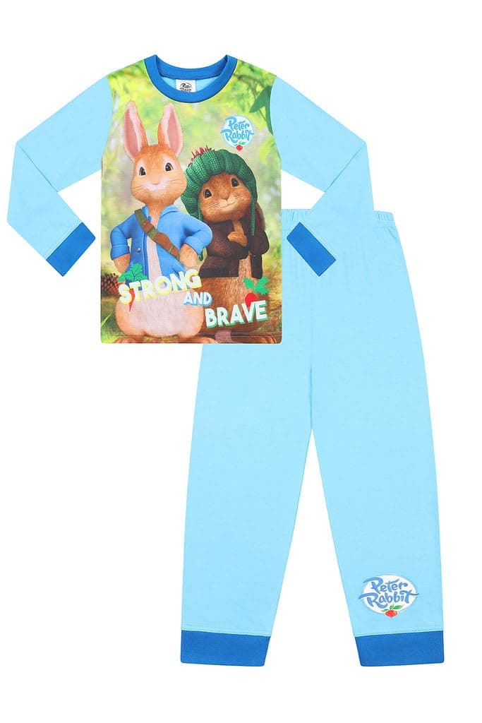 Peter Rabbit Boys Strong And Brave Long Pyjama Set