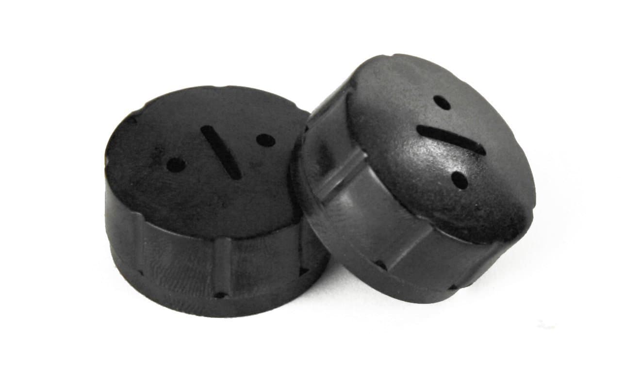 (2) Steel Dragon Tools 44545 Plastic Brush Caps fits RIDGID 87740 Motor 300 Pipe Threading Machine