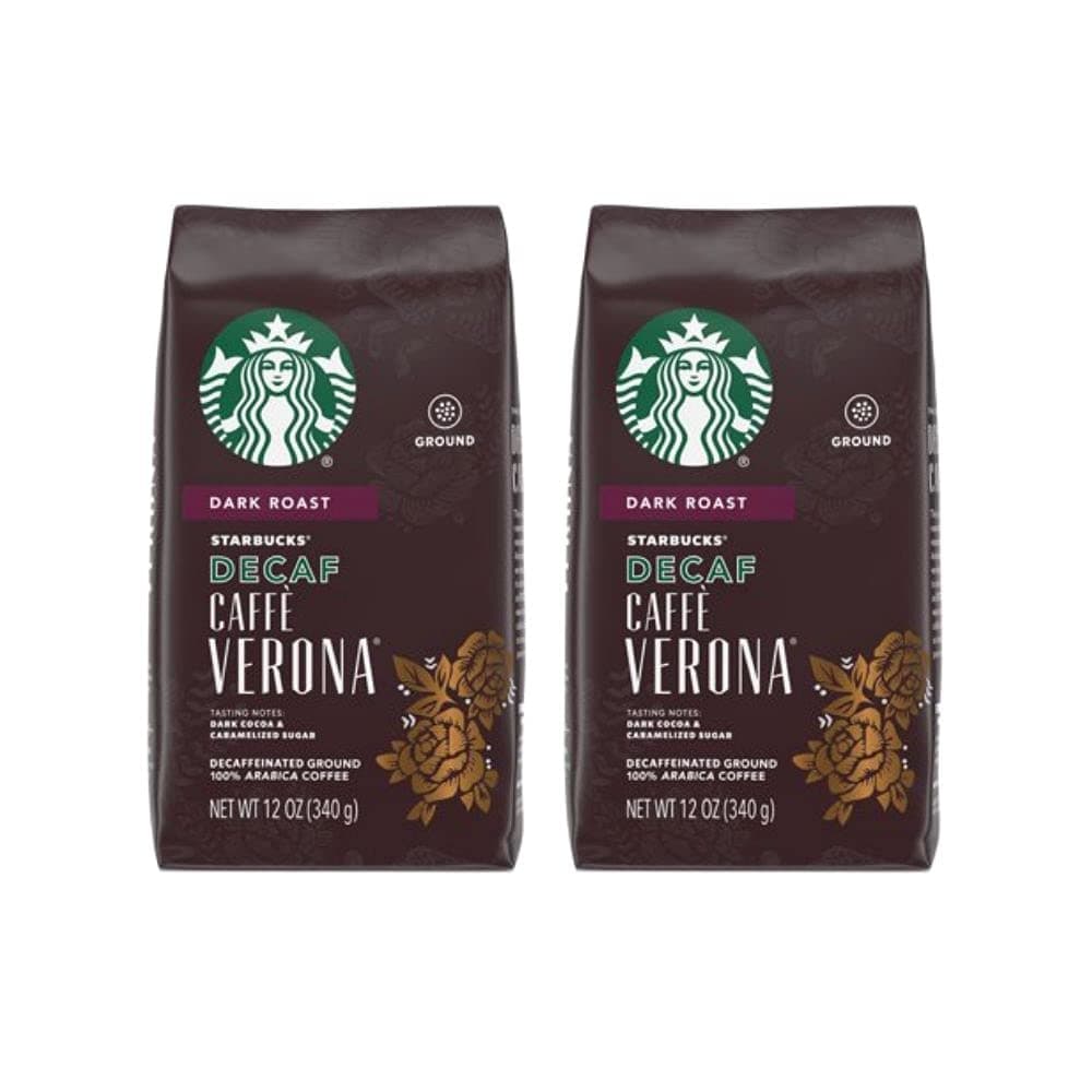 Starbucks Decaf Ground Coffee, Caffe Verona, 12 OZ