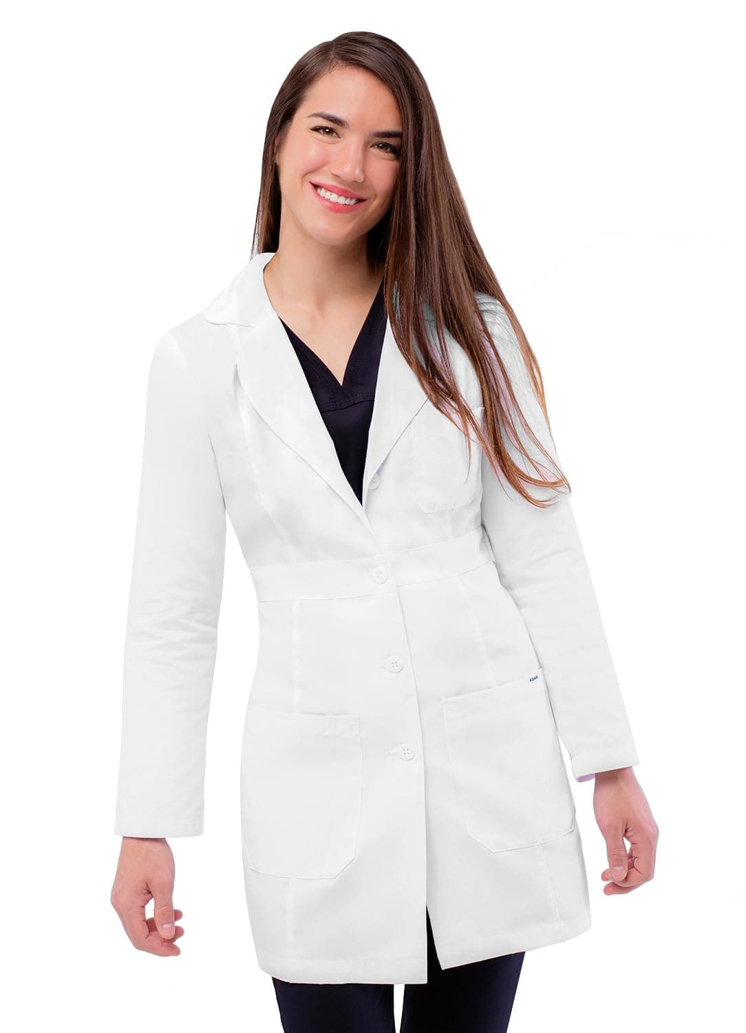 Adar Universal Lab Coats for Women - Belted 33" Lab Coat