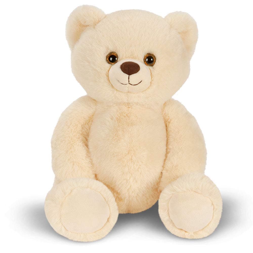 Vermont Teddy Bear Soft Teddy Bear – Stuffed Teddy Bear, Cuddle Chunk, Buttercream, 15 inch, Brown for All Ages