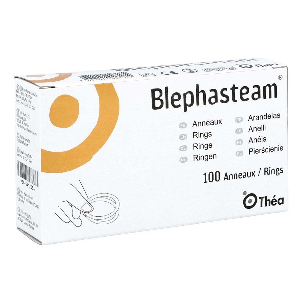 Blephasteam Goggles - Pack of 100 replacement rings for use with the Blephasteam? device.