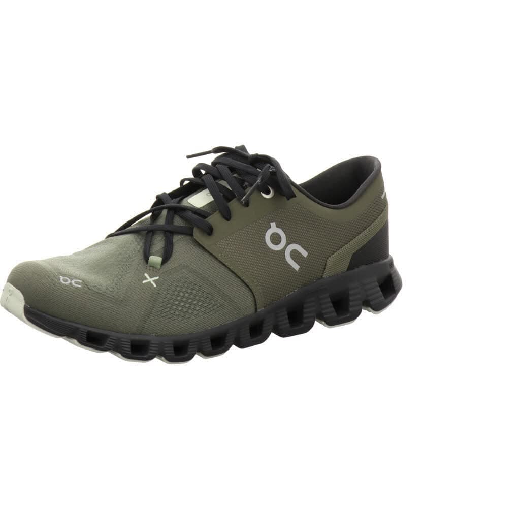 OnOn Men's Cloud X 3, Olive/Reseda, Green, 11.5 Medium US