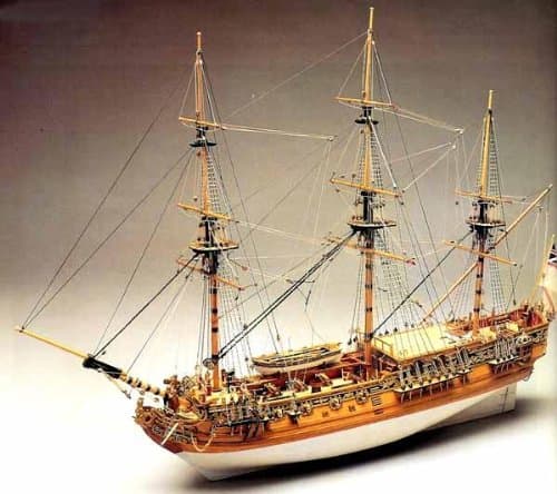 Royal Caroline - premium model ship kit by Mantua