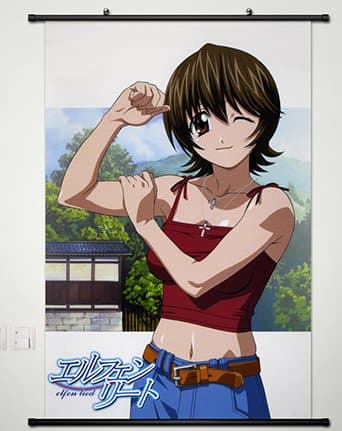 Home Decor Anime Elfen Lied Yuka Wall Scroll Poster 23.6 X 35.4 Inches-011