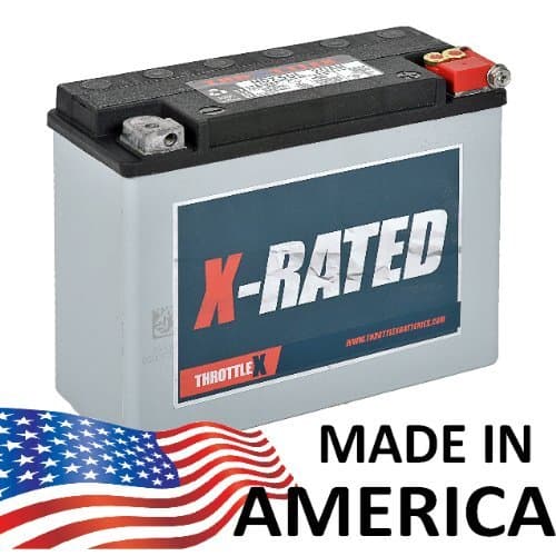 ThrottleX Batteries - HDX50L - Replacement Motorcycle Battery