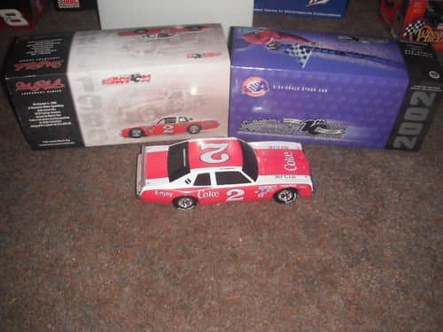 1/24th Scale Black Window Bank BWB Dale Earnhardt Sr #2 Coca Cola Coke Ventura ARC 2002 Issue Hood, Trunk Opens Car Finished 2nd at Charlotte on 4 October 1980 Only 4044 Made
