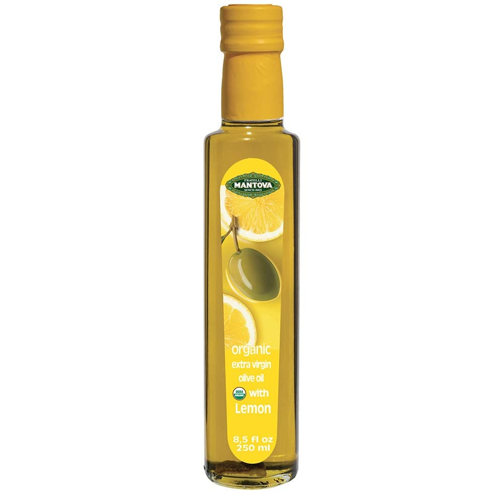 Oil Olive Extra Virgin Lemon Organic, 8.5 fl oz