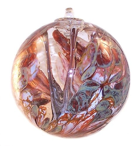 Witch Ball Earth Tones™ by Iron Art Glass Designs