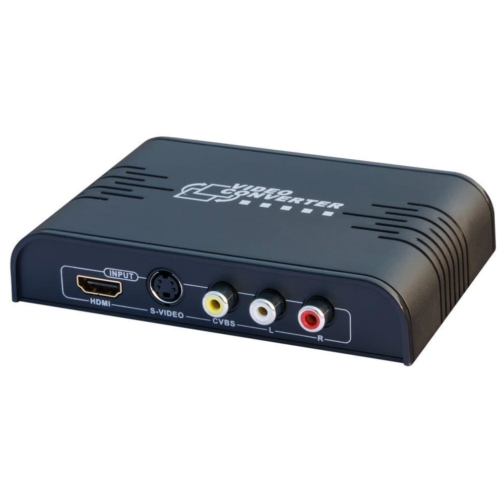 E-More Composite AV S-VIDEO to 1080P HDMI Converter