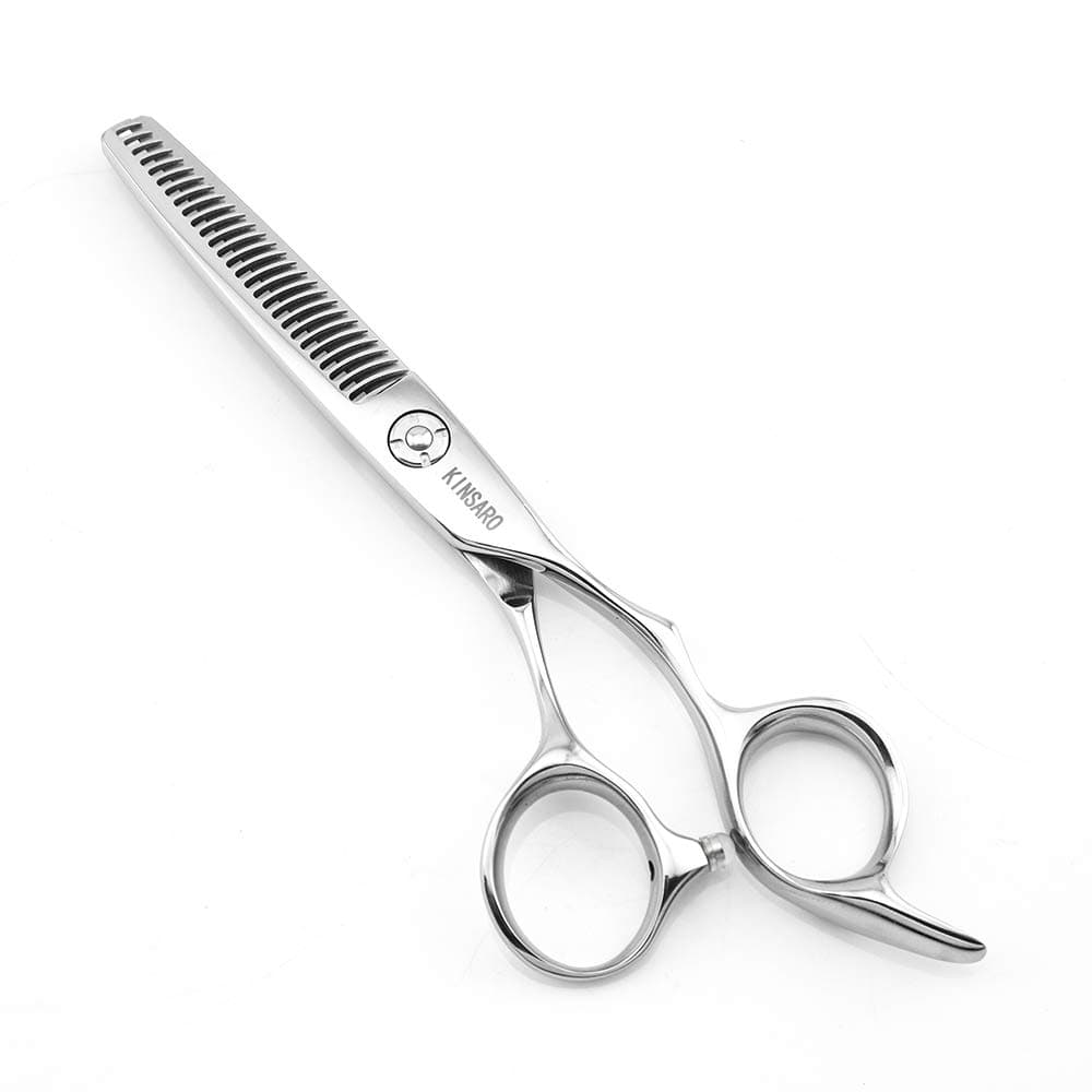 KINSARO (5.75" Thinning) - Barber Scissors Hair Thinning Scissors 15cm Hair Shears Professional Hair Scissors Hair Thinning Shears Convex blade Razor Edge Japan 440c Shears