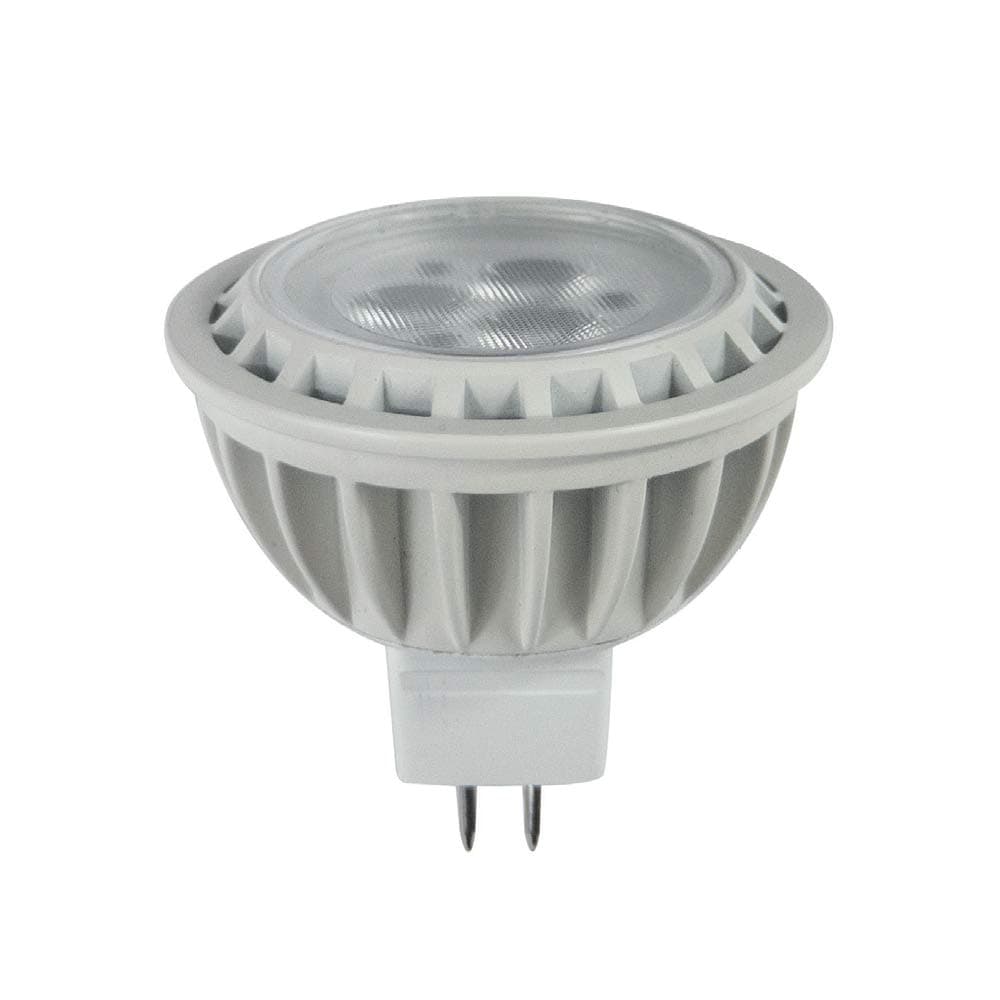 Brilliance Ecostar MR-16 Low Voltage 12v LED Landscape Lighting Replacement Lamp Bulb, 4 Watt, 30 Degree Spread, 2700K, Dimmable, Replaces 20W Halogen