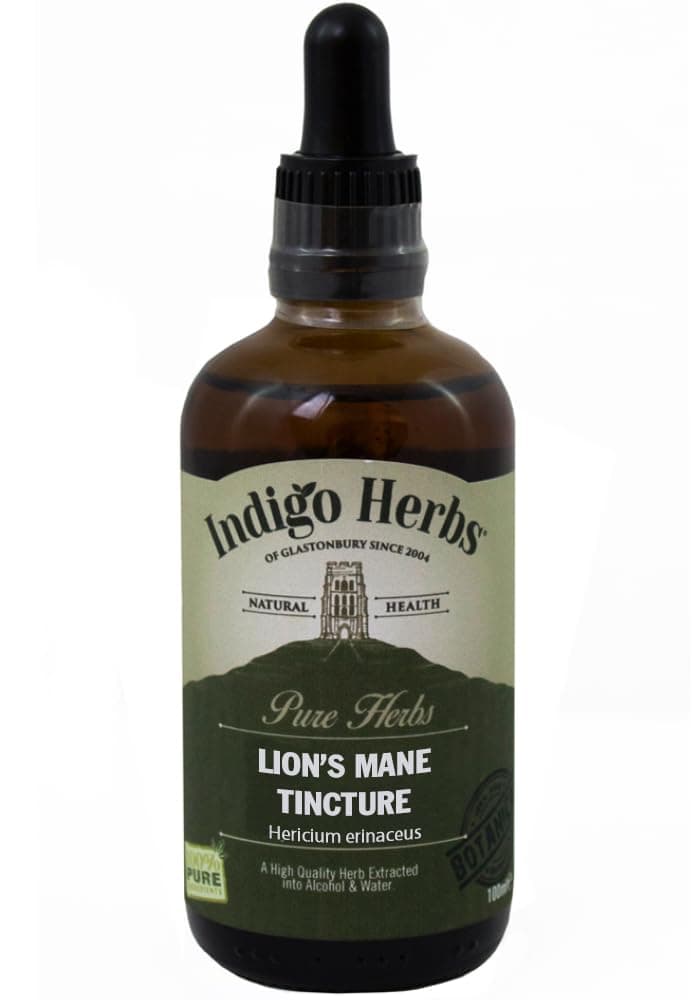 Indigo Herbs Lion's Mane Mushroom Tincture 100ml