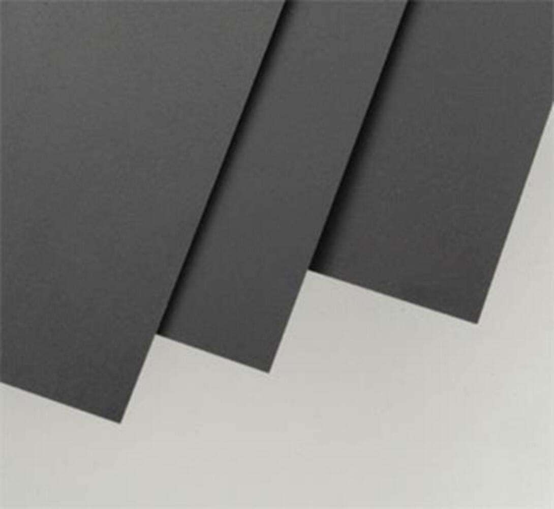 9511 Polystyrene Sheet Game 150 x 300 x 0.25 mm Pack of 4 Black