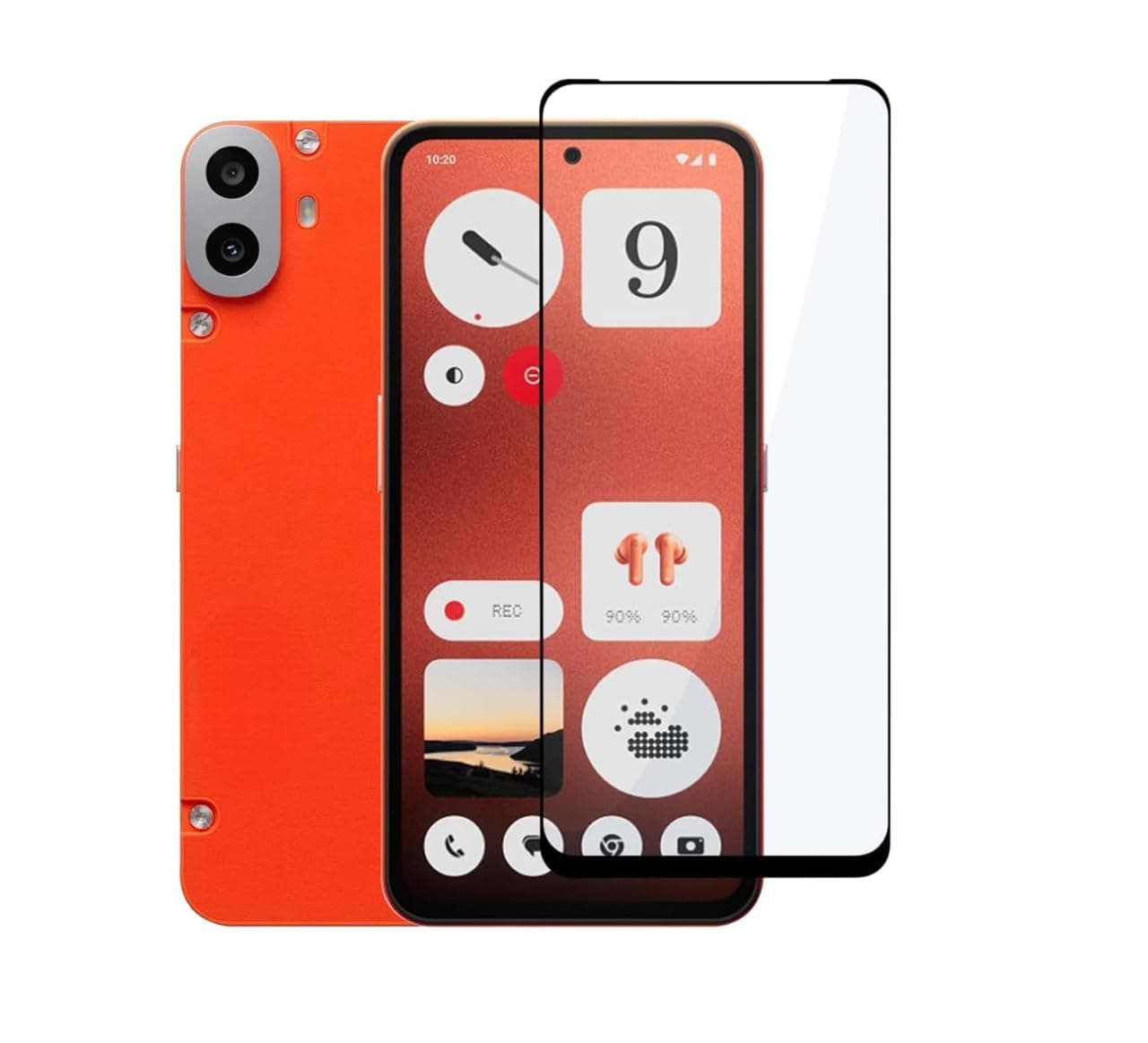 MoCoTech HD+ Edge-to-Edge Tempered Glass for Nothing CMF Phone 1 5G – Full Screen Protector Guard, 9H Hardness, Anti-Scratch, Bubble Free, Case Friendly, Ultra Clear with Easy Installation Kit